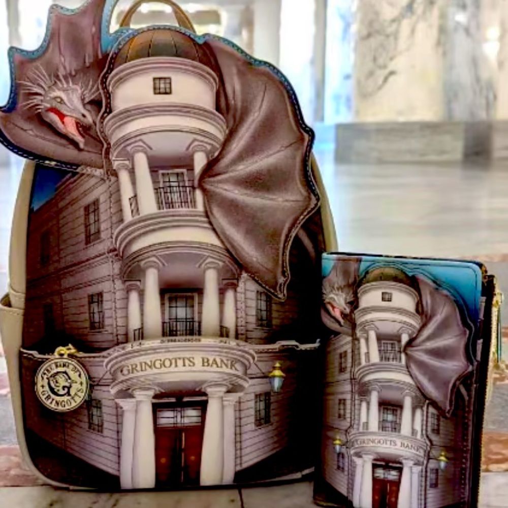 Harry Potter Gringotts Bank Loungefly Set